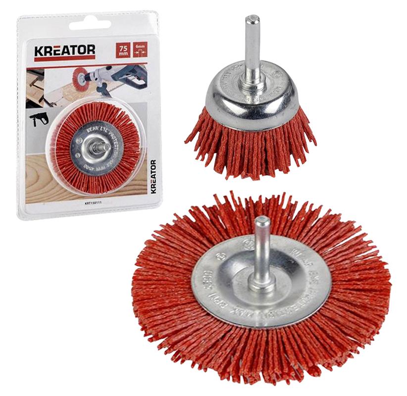 Brosses corindon pour perceuses - Kreator