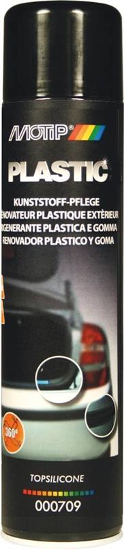 Rénovateur plastique/caoutchouc extérieur - Aérosol de 600ml - MOTIP 000709