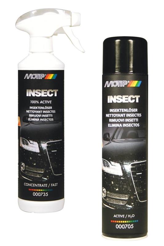 Nettoyant insectes | Flacon spray de 500ml ou Aérosol spray de 600ml - MOTIP