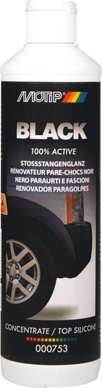 Rénovateur pare choc noir - Bidon de 500ml - MOTIP 000753