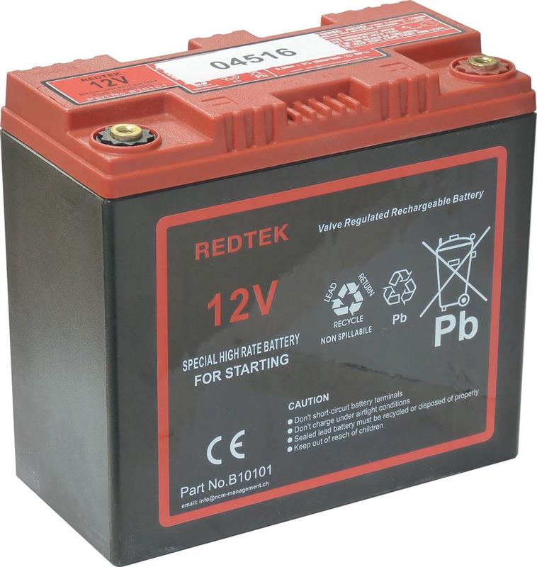 Batterie 23A/h pour booster POWER MAX 7000 & POWER MAX 14000 - Drakkar Equipement 04516