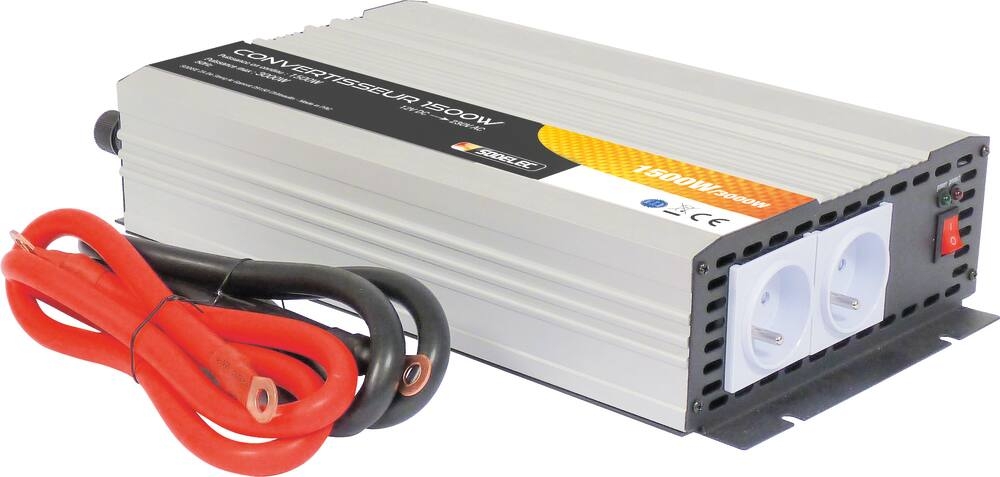 Convertisseur 12V DC/230V AC - 3000W max - SODELEC 05102