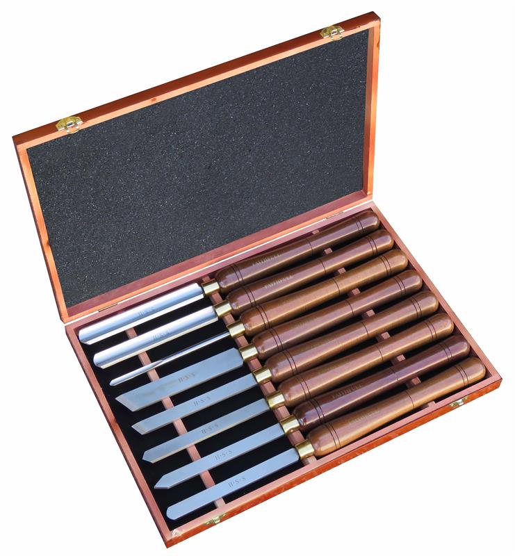 Coffret de 8 outils de tourneur - Faithfull 0803009