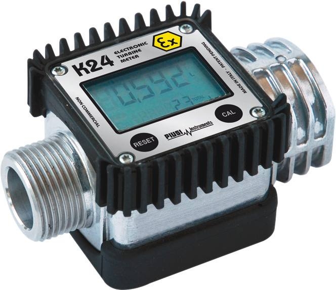 Compteur digital essence 1’’ mâle/femelle ATEX - PIUSI 08587