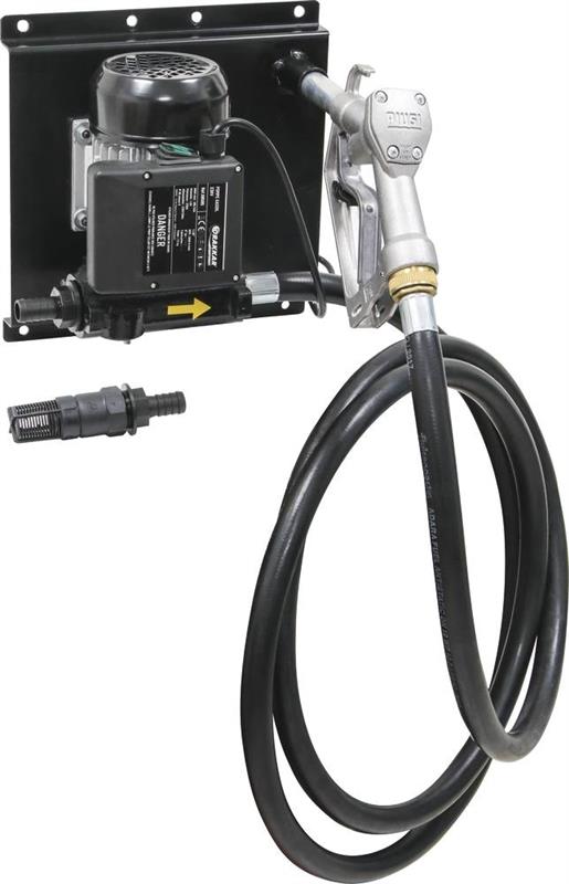 Station murale - Pompe à gasoil 230V - 60 L/min - Drakkar Equipement 08598