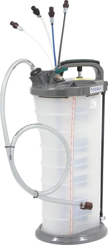 Vidangeur manuel ou pneumatique par aspiration 9,5L - Drakkar Equipement 10238