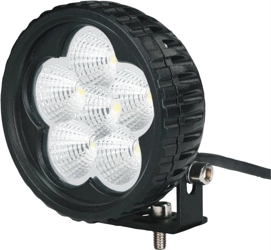 Mini-phare de travail rond 6 LED 18W - Sodiflash 17042 79662 - Lumens 1200Lm