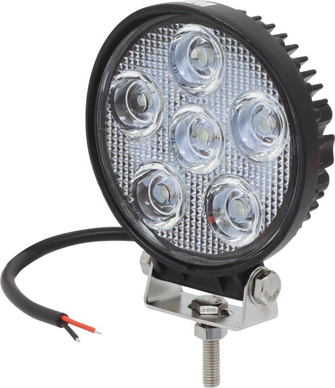 Phare de travail rond 6 LED 18W - Sodiflash 17074 17076 - Lumens 1200Lm