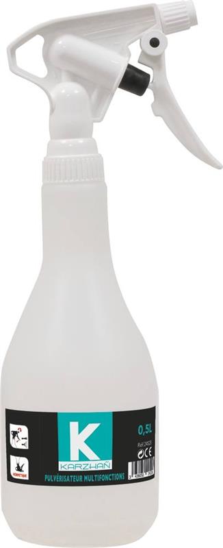 Pulvérisateur à gâchette 530ml translucide - KARZHAN 24520