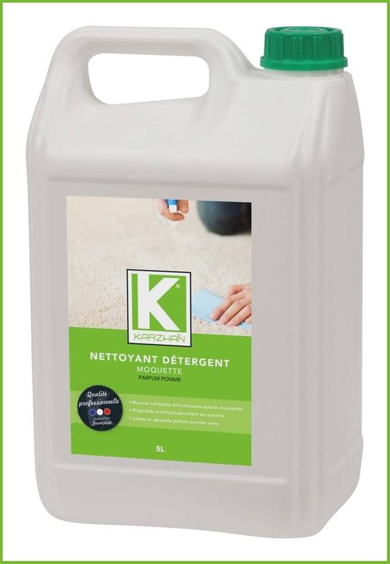 Nettoyant détergent moquette pour machine injection/extraction - 5L - KARZHAÑ 58055