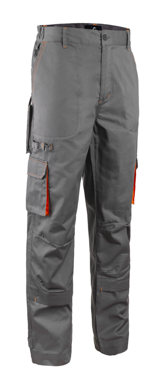 Pantalon de travail 7 poches - Gris/Orange - PADDOCK II - COVERGUARD 5PAP150