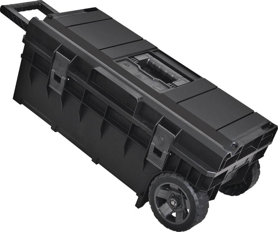 Malle de rangement COBOX avec roues et poignée télescopique 50L - Drakkar Equipement 72739