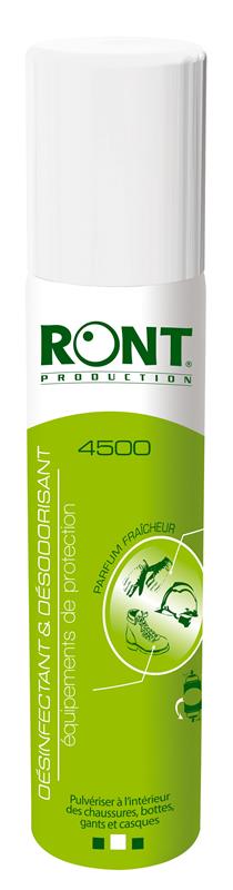 Désinfectant déodorant pour EPI - RONT 4500