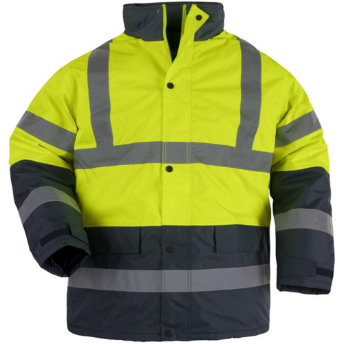 Parka - Jaune Haute Visibilité/Marine - ROADWAY - COVERGUARD 7ROAY