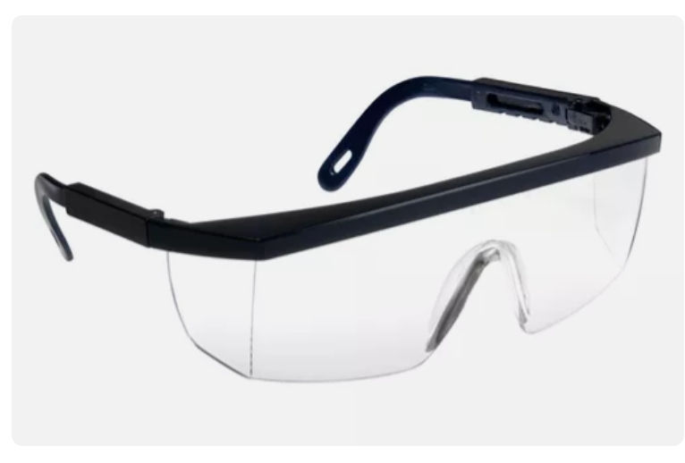 Lunettes de protection ECOLUX marine, incolore - COVERGUARD MO60360