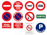 Panneaux de signalisation - Interdictions / Obligations courantes - Outifrance