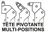 Pince à riveter pro multi-positions - Techman 7630120